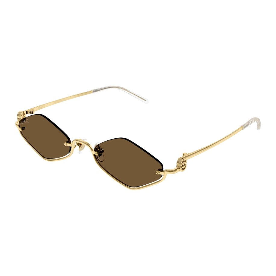Gucci Brown Gold Güneş Gözlüğü
