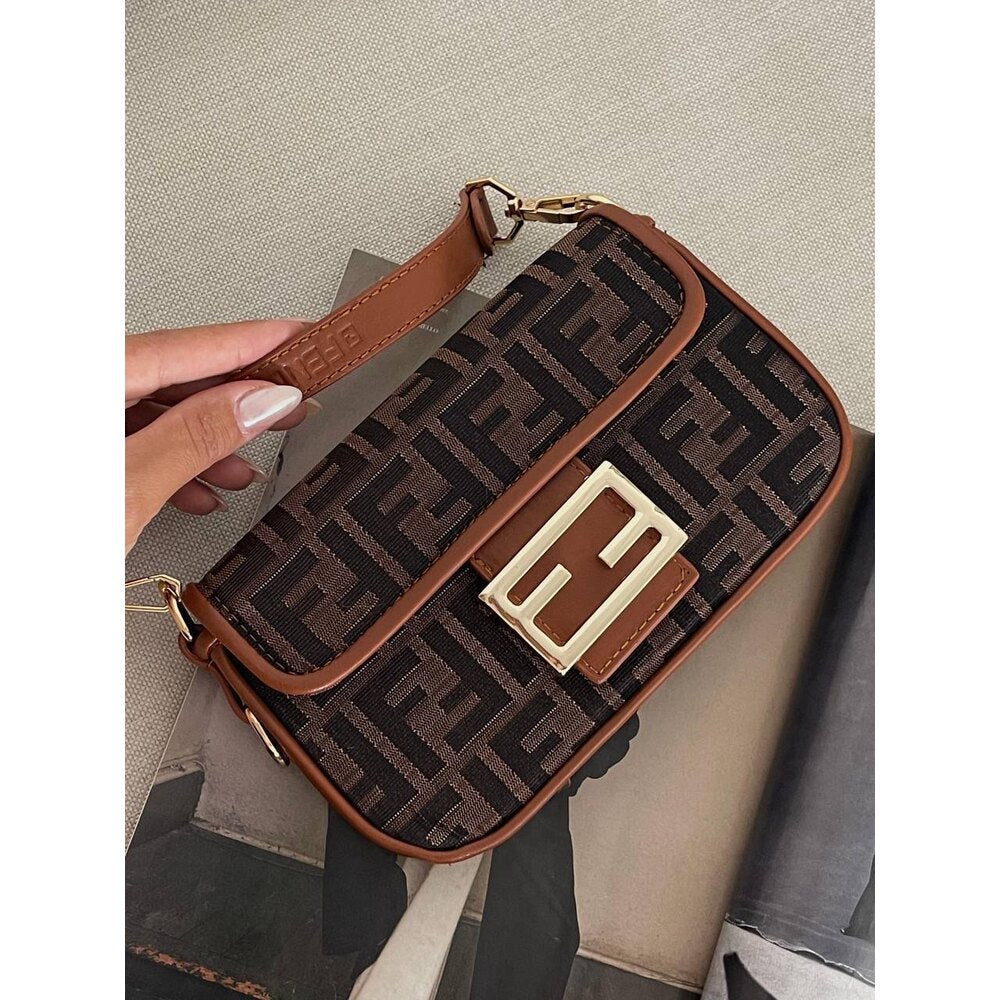 Fendi Baget Mini Bag Brown