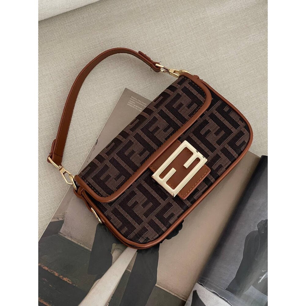 Fendi Baget Mini Bag Brown