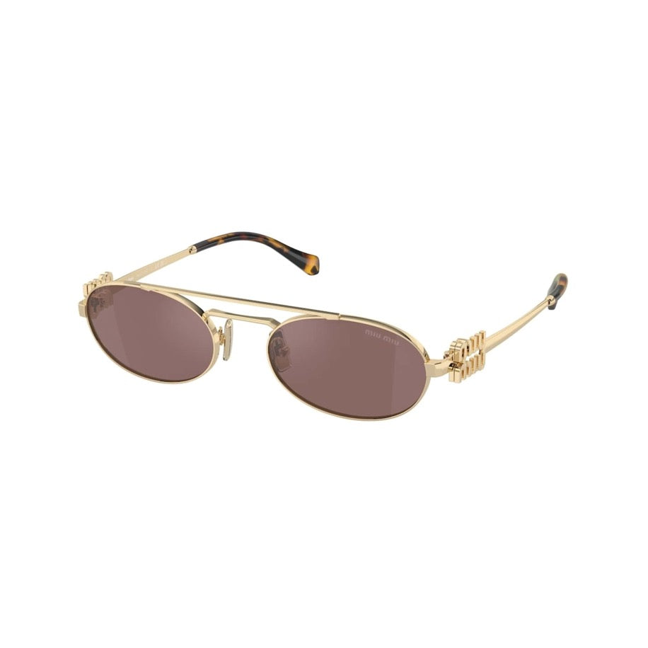 Miu Miu Brown Gold Güneş Gözlüğü