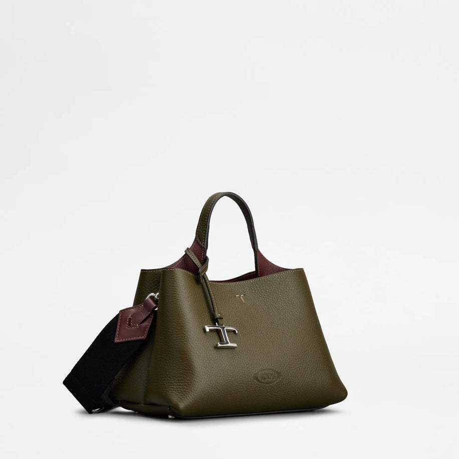 Tod's Bag in Leather Micro Green