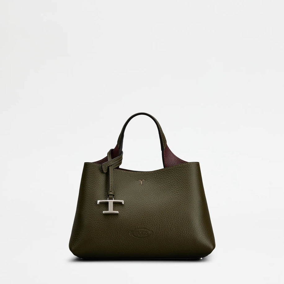 Tod's Bag in Leather Micro Green