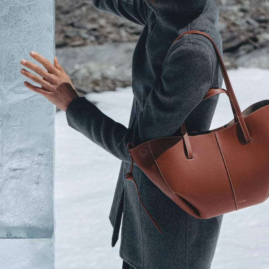 Polene Cyme Mini Brown