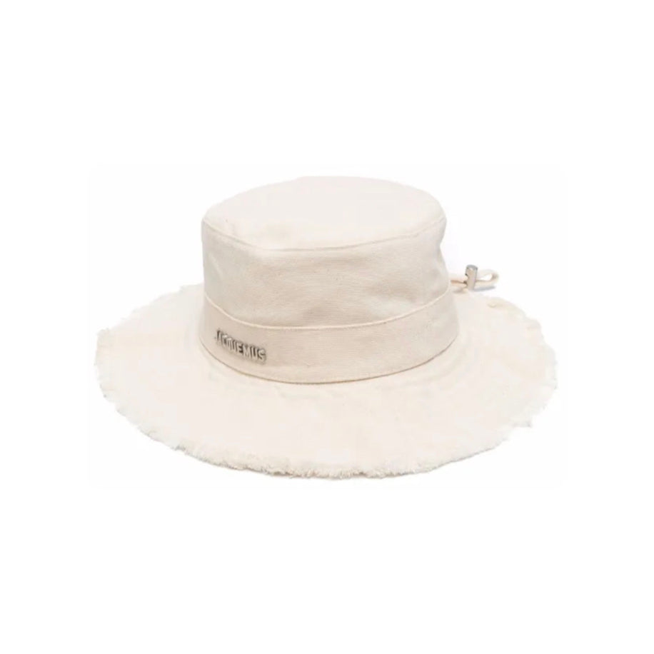 Jacquemus Bucket Hat White