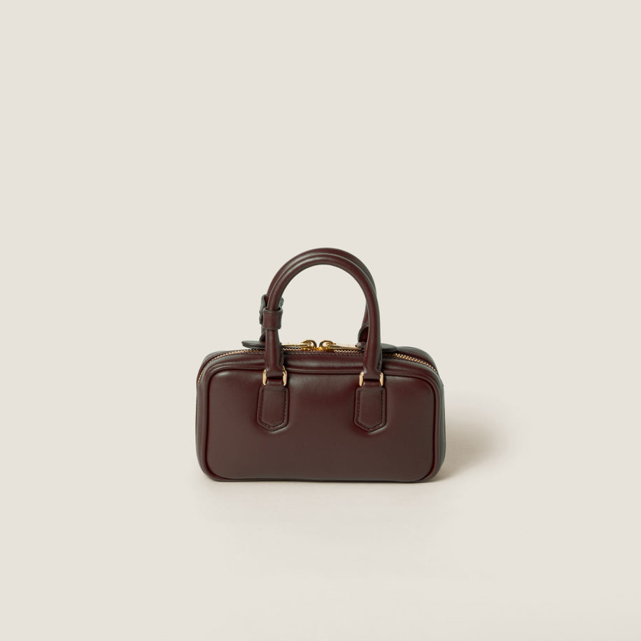 Miu Miu Arcadie Leather Bag Briarwood