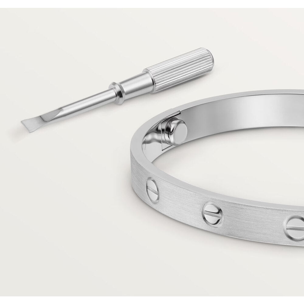Cartier Kelepçe Silver