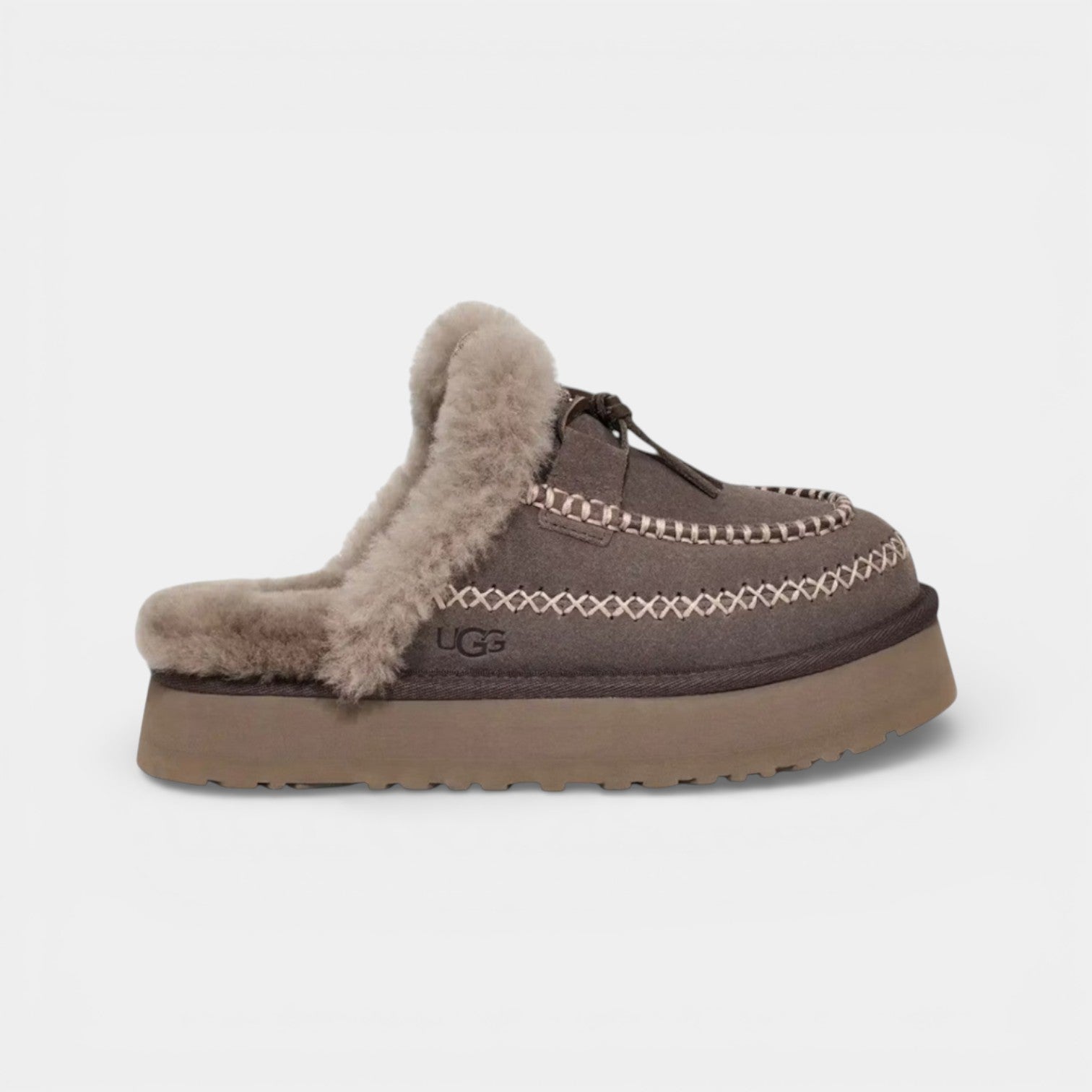 UGG Disquette Alpine Slipper Thunder Cloud