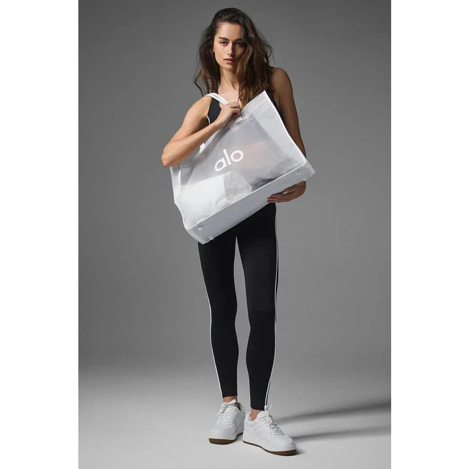 Alo Sheer Tote Bag White