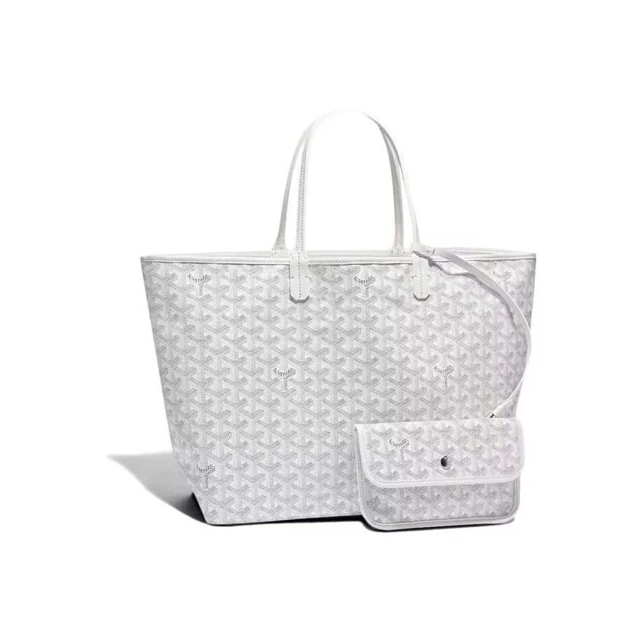Goyard Saint Louis Tote PM White