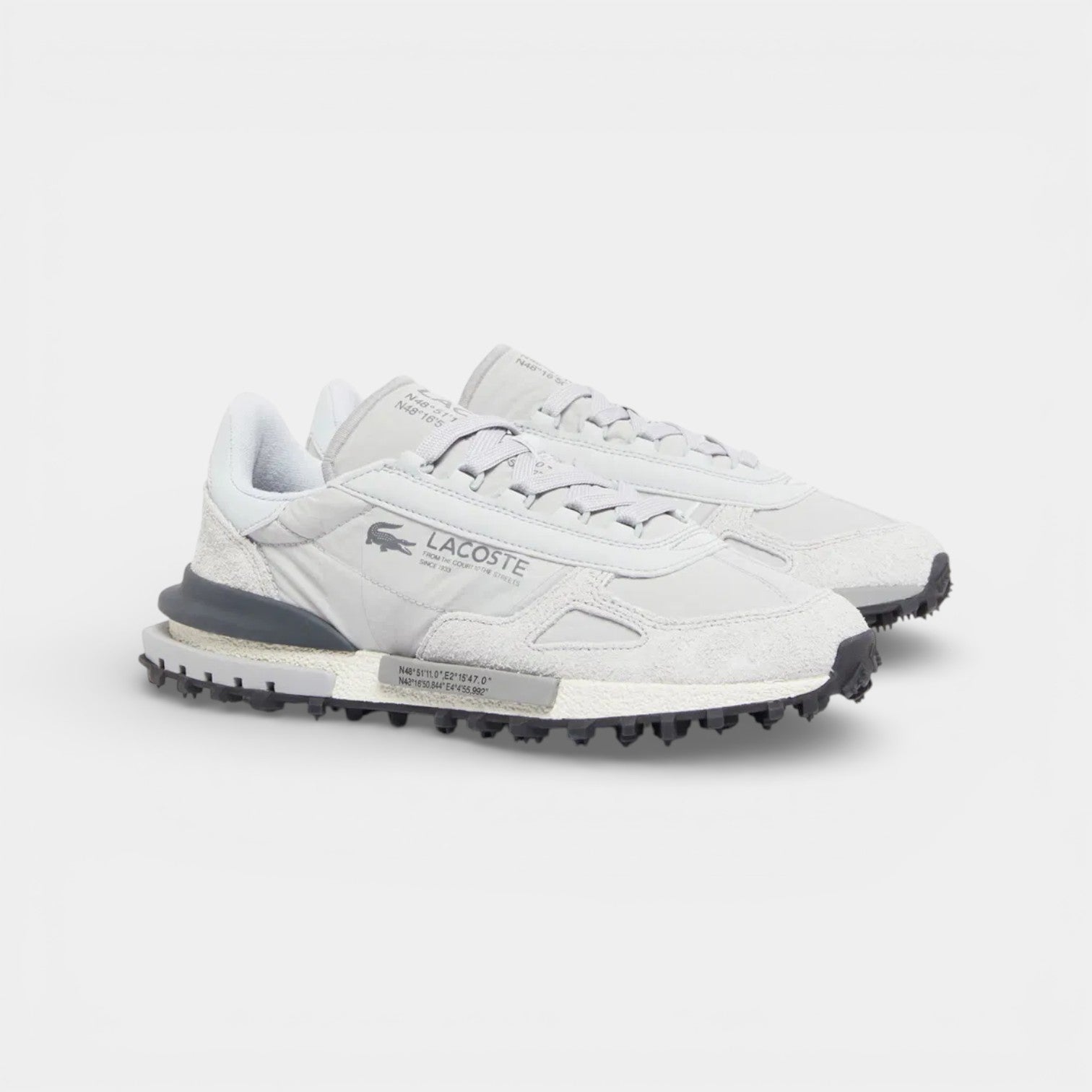 Lacoste Elite Active Erkek Gri Sneaker
