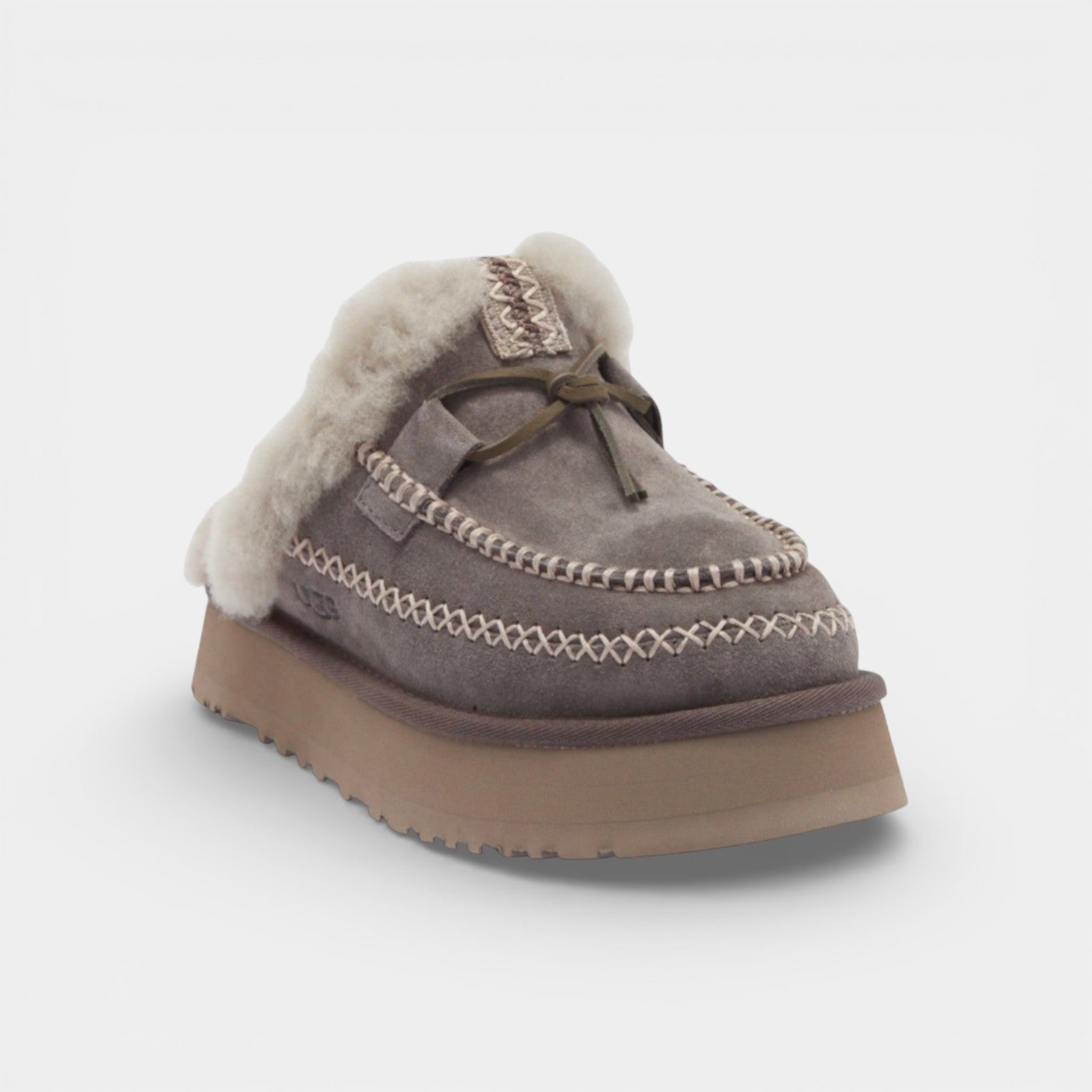 UGG Disquette Alpine Slipper Thunder Cloud