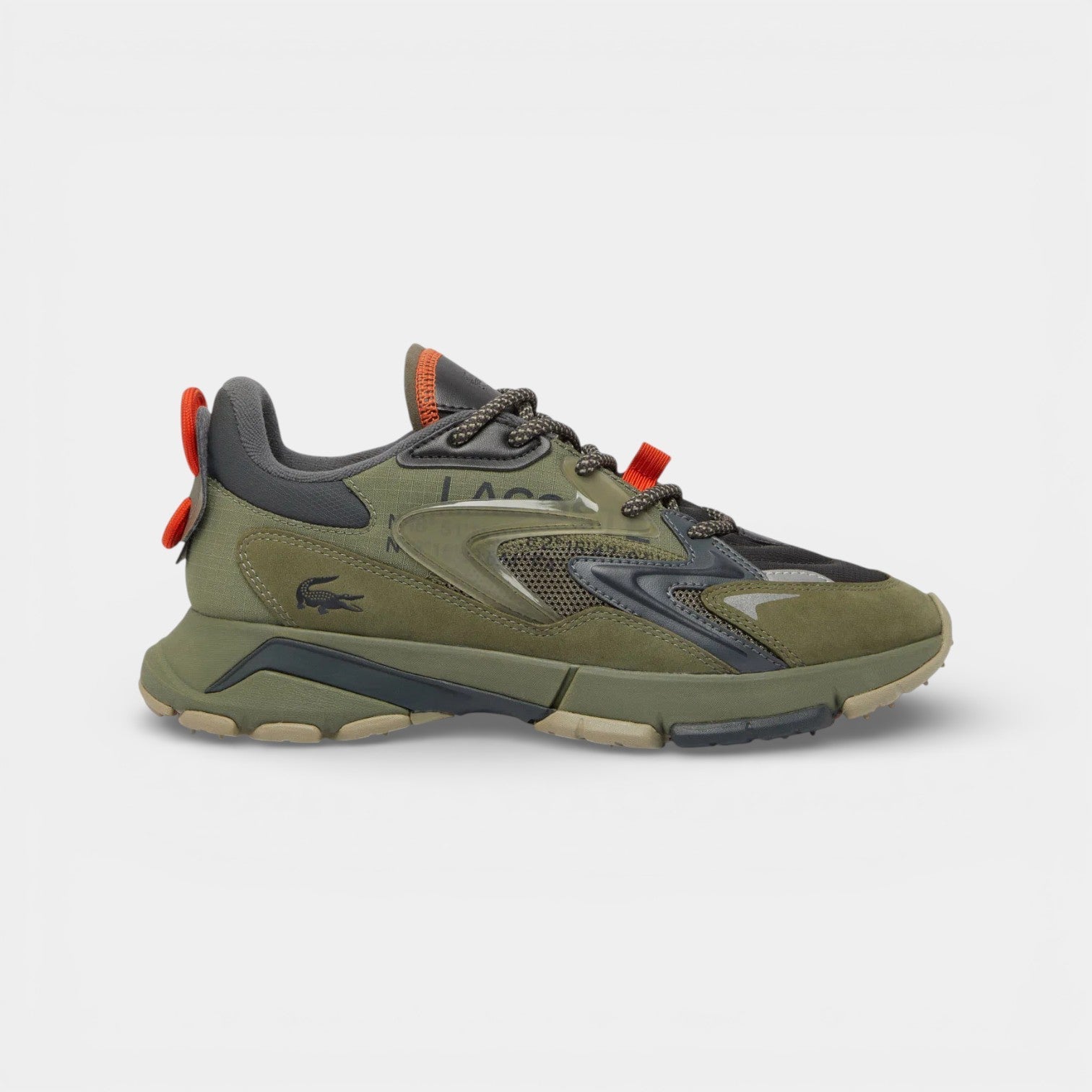 Lacoste L003 Neo Tech Erkek Haki Sneaker