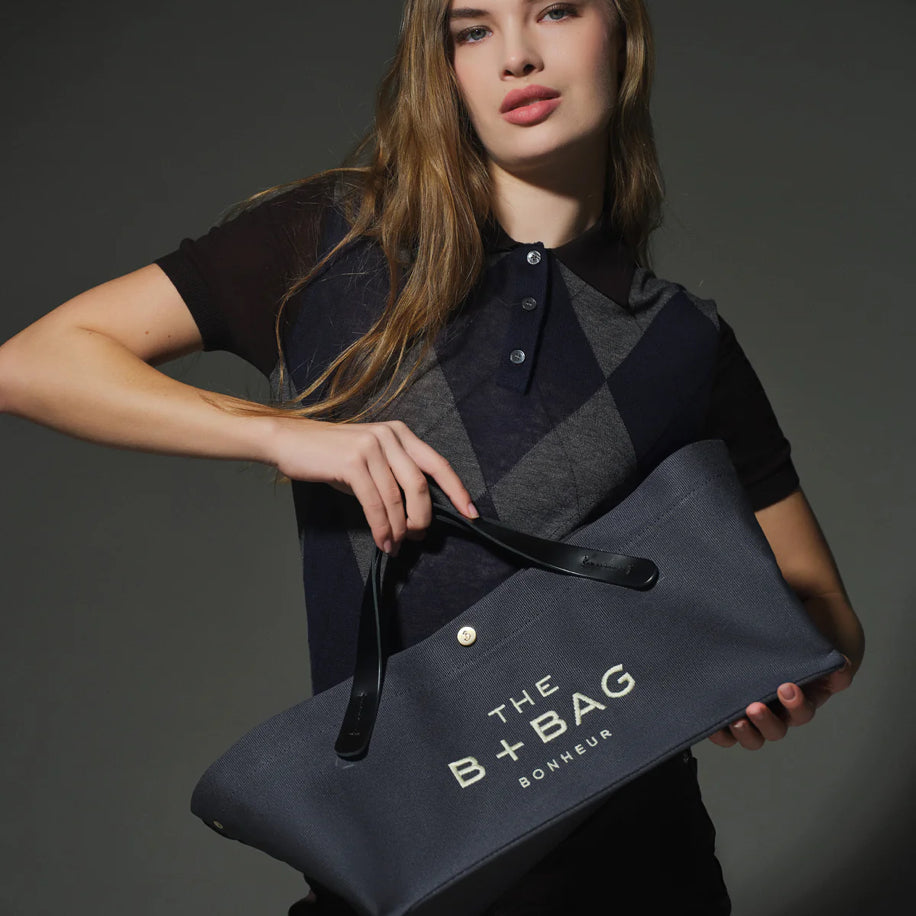 N°2 BAGUETTE ÇANTA- DENIM GRAY