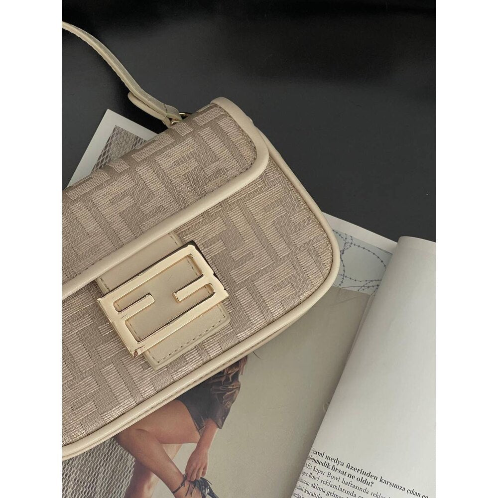 Fendi Baget Mini Bag Beige
