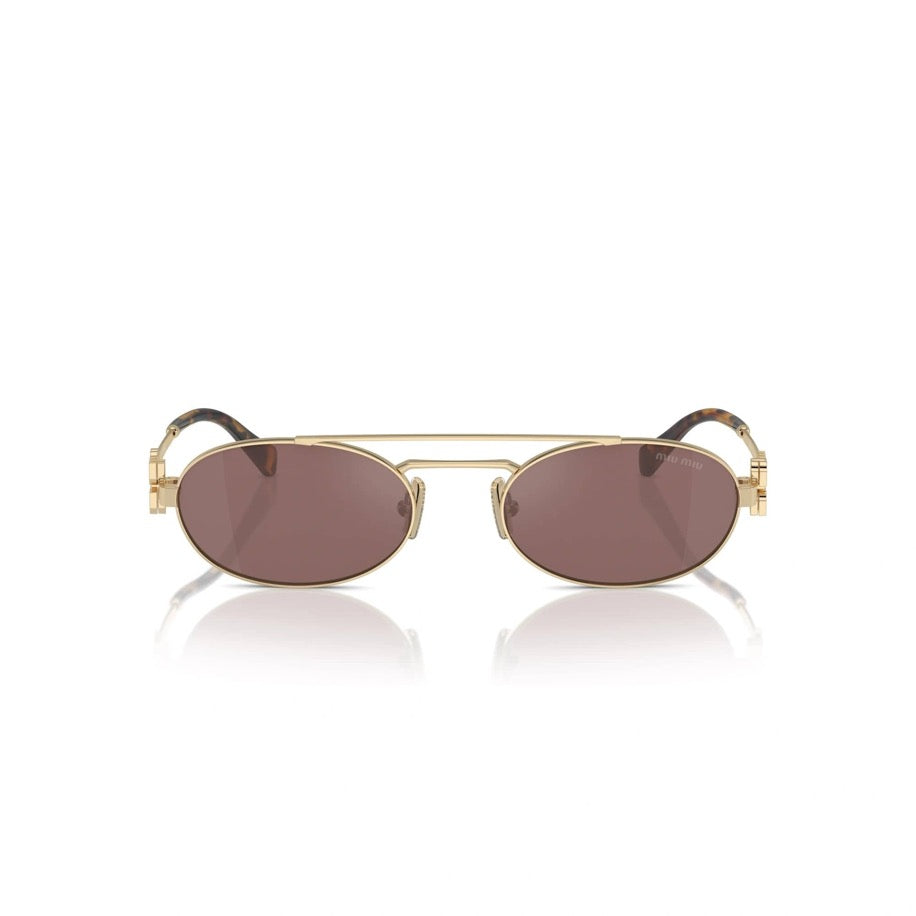 Miu Miu Brown Gold Güneş Gözlüğü