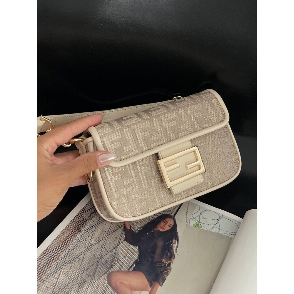 Fendi Baget Mini Bag Beige