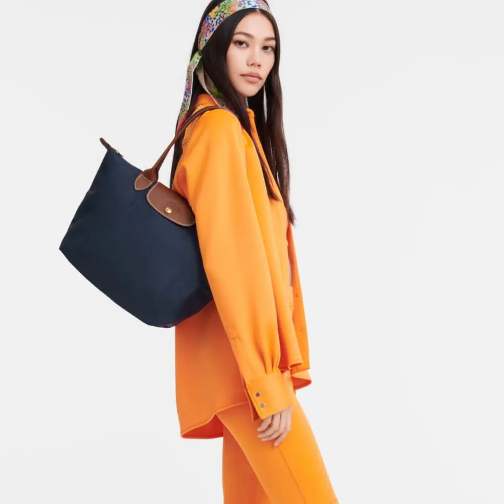 Longchamp La Pliage Large Navy