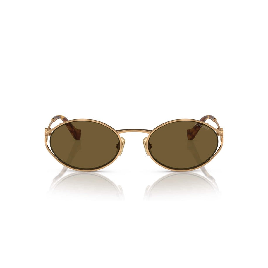 Miu Miu SM7 52 Y Gold Güneş Gözlüğü