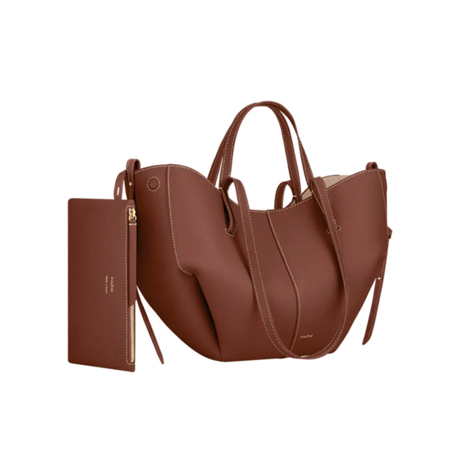 Polene Cyme Mini Brown