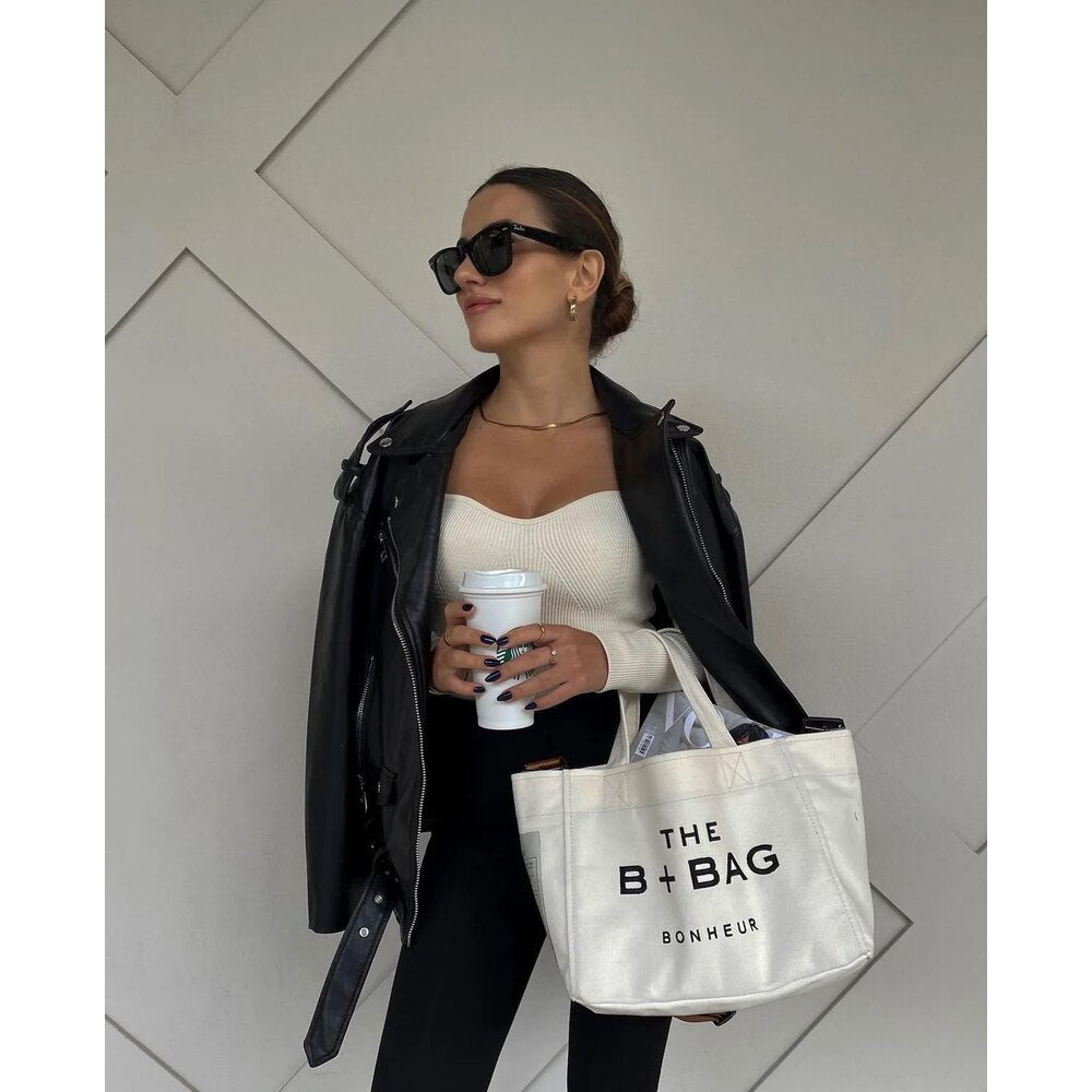 The B + Bag Bonheur Canvas Tote