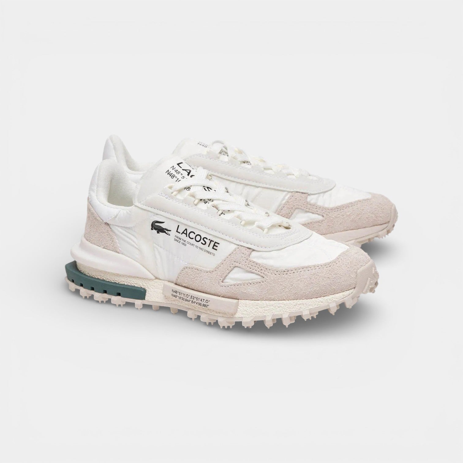 Lacoste Elite Active Erkek Beyaz Sneaker