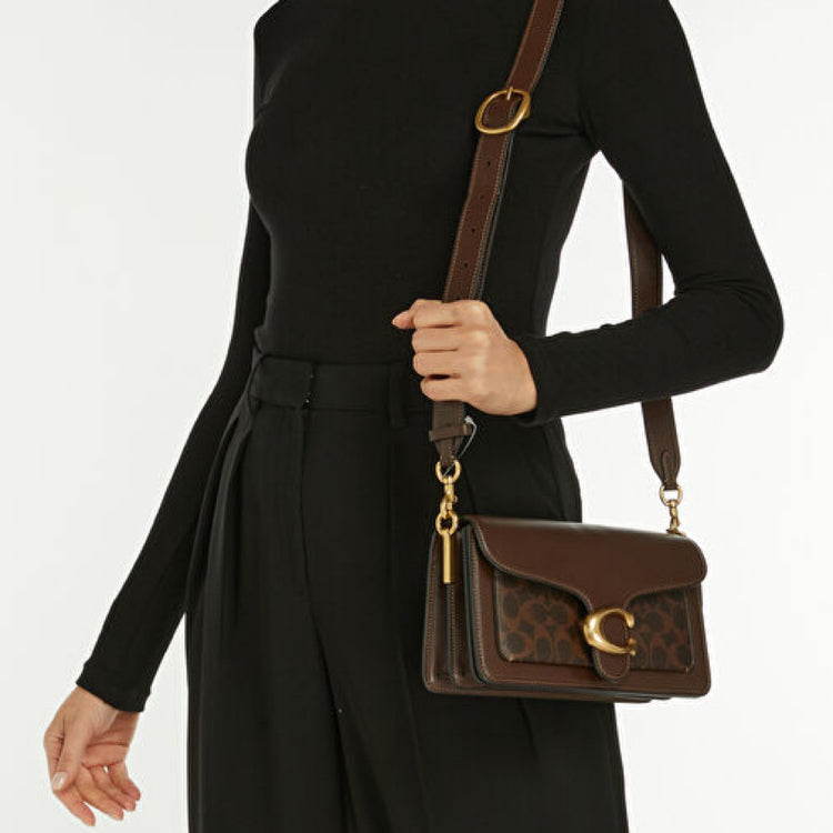 Coach Tabby Shoulder Bag "Brown"